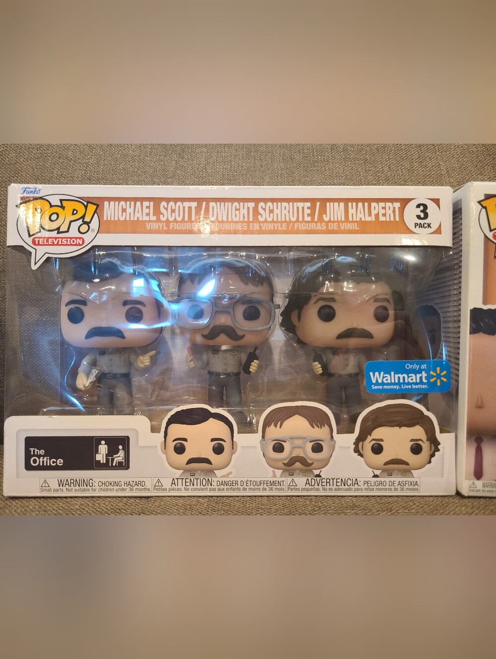 Funko POP! The Office "Utica Prank"  (Michael, Dwight & Jim) and Oscar Martinez - Picture 2 of 6
